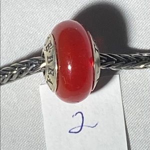 Rudolf Red - TrueBeadz - NWOT - #2 of 2 beads - (#3652)